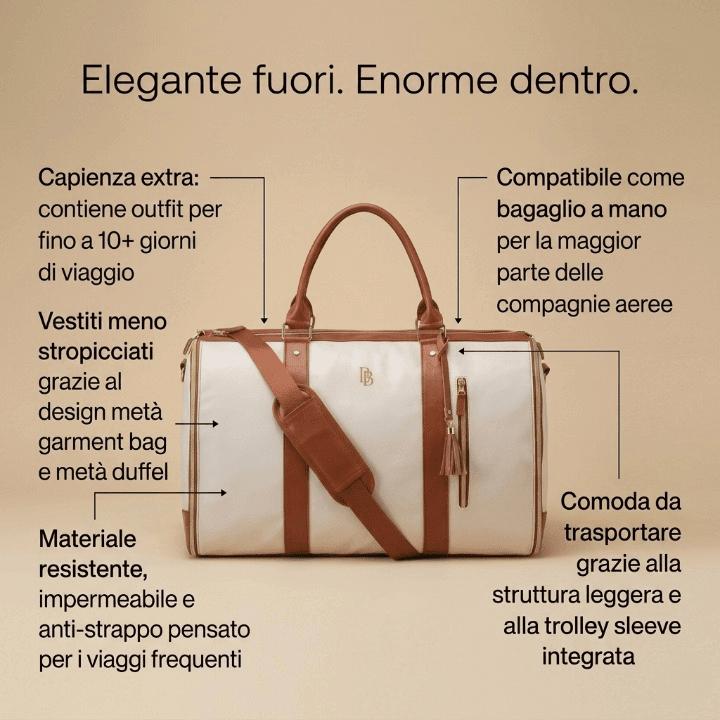 Borsa da Viaggio Riviera - BELLAGIOBAG™
